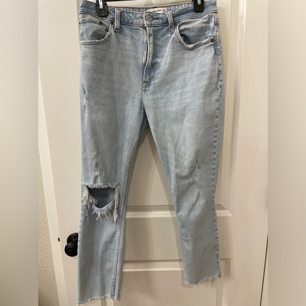 Abercrombie curve love high rise skinny Jean